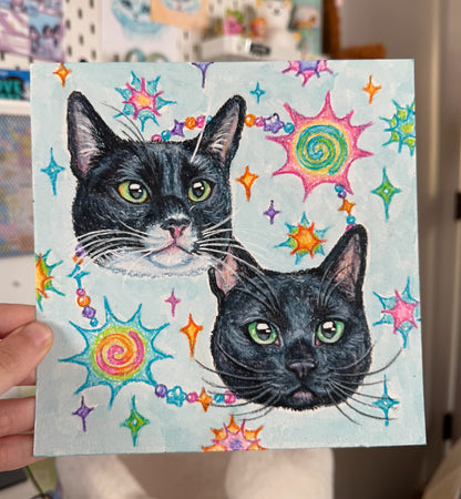 Custom Pet Portrait - Full Color