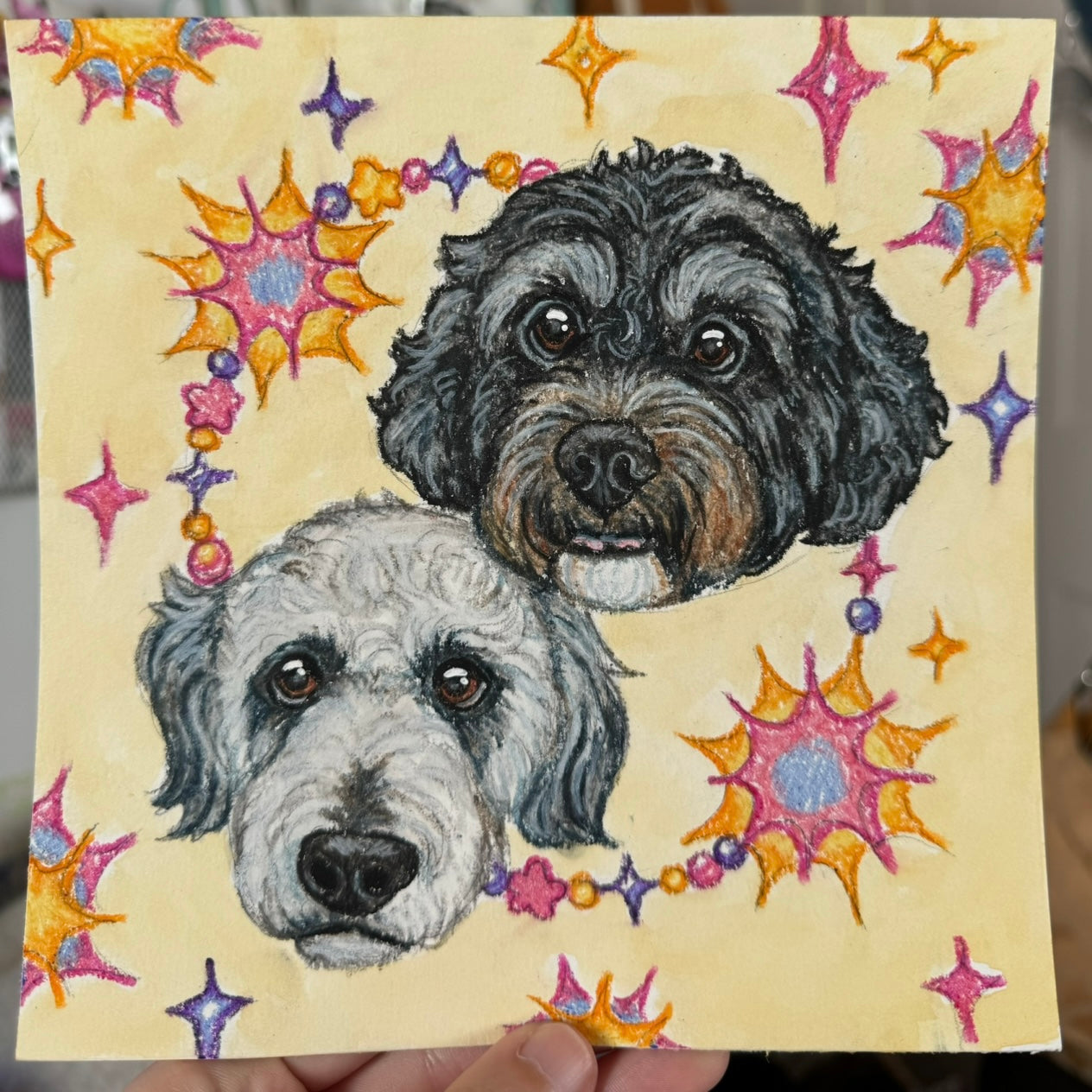 Custom Pet Portrait - Full Color