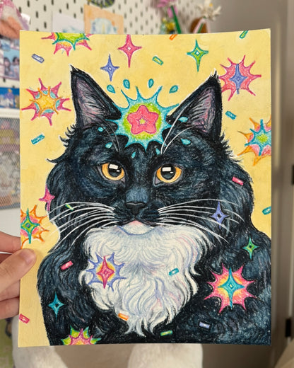 Custom Pet Portrait - Full Color