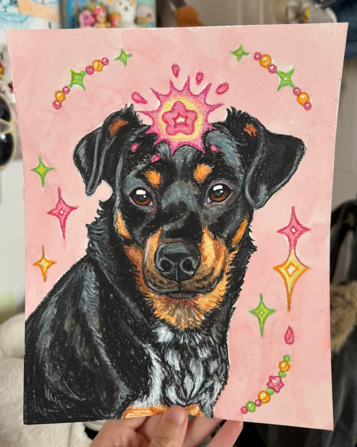 Custom Pet Portrait - Full Color